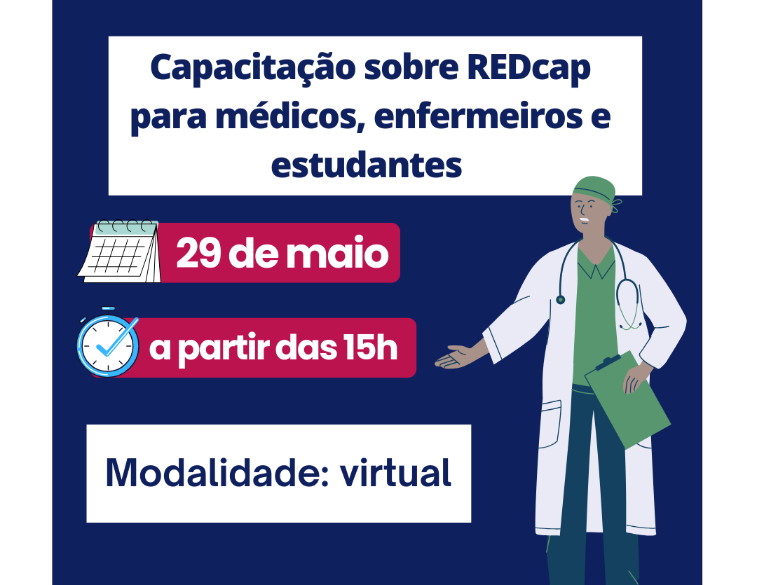 Capacitação sobre REDcap: coleta e de gestão de dados